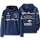 アルファロメオ レーシング チーム F1 レーシング スーツ ジャケット ジャケット メンズ 作業服 トップ ジャケット F1コートジャケット