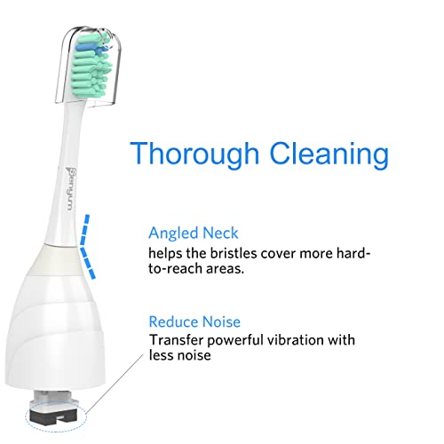 Replacement Toothbrush Heads For Philips Sonicare Replacement Heads E-Series,Compatible With Phillips Sonicare Replacement Brush Head Essence,Elite Electric Toothbrush Handle,4 Pack #TOP5