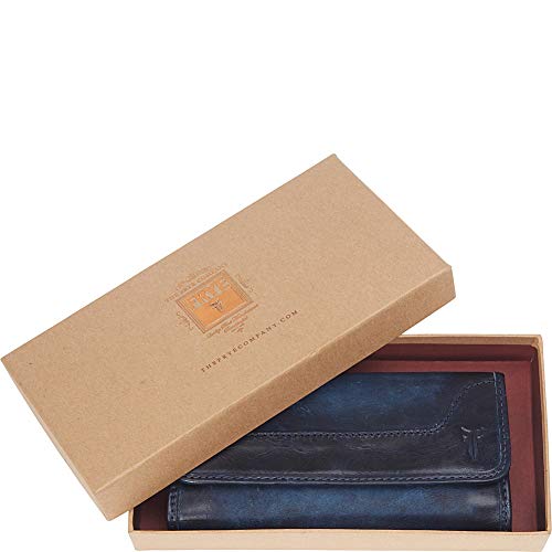 Image of Frye Melissa Wallet Beige Antique Pull Up One Size