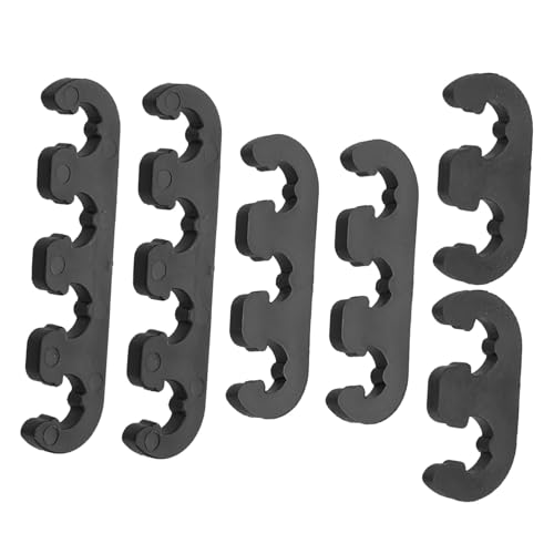 FOYTOKI 1Set Ignition Wire Separators Car Plug Wire Separator Easy to Install Durable Spark Plug Wire Loom for Car Brands Design to Organize Wires and Prevent Overheating