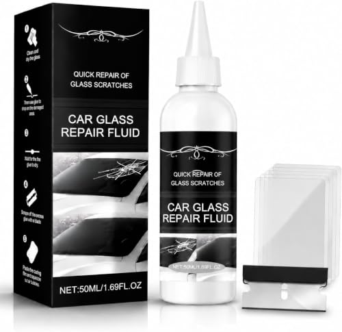 30ML Windshield Chip Repair Kit, 5Min Glass Crack Quick Repair Liquid