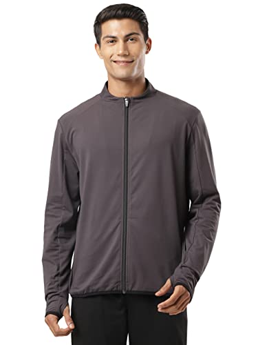 Image of Jockey SP17 Men's Soft Touch Microfiber Elastane Stretch Thumbhole Jacket with Stay Dry Treatment