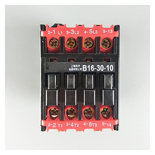 Contacteur B16-30-10 solution surchauffe moteur triphasé bobine 220V - 5