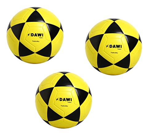 Bola De Futevôlei Altinha Dawi Competition Oficial Futvolei (AMARELO E PRETO)