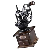 Moulin à café manuel – grâce à sa conception compacte, notre moulin à café est idéal pour gagner de la place dans votre cuisine, et convient également parfaitement aux bureaux et aux voyages. moulin à café à manivelle