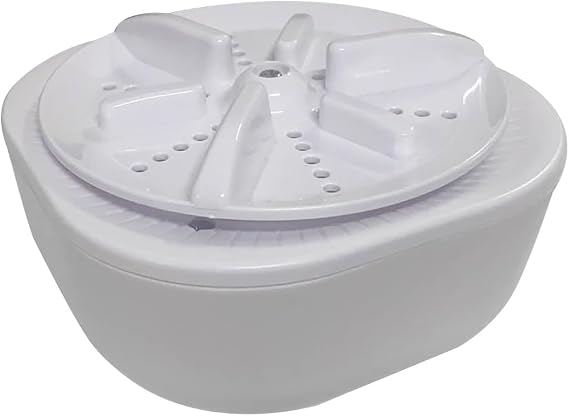 Mini Washing Machine - Portable Washing Machine Ultrasonic Turbine Washing Machine Turbo Washer for Travel Business Trip College Rooms