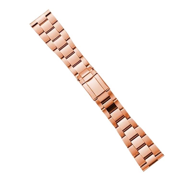 Bracelet montre 22mm acier inoxydable idéal du bureau aux sorties décontractées du weekend