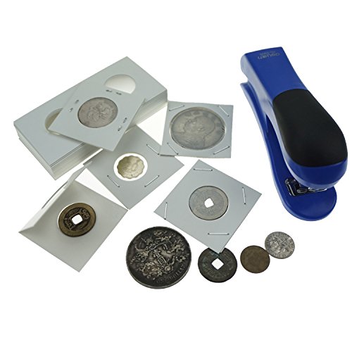 Shxstore 2 X 2 Cardboard Flip Coin Holders For Coin Collection Supplies, 6 Sizes, 300 Counting #TOP4