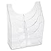 Rubbermaid 66040Ros Optimizers Multipurpose Six-Pocket Organizer 9 3/4 X 4 1/4 X 12 Clear