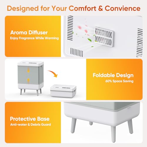 Towel Warmer Heated Warmers for Bathroom: Large Bucket for Towels, Blankets and Bathtub, Luxury Warmers for Baby Kids Families, Portable Heat Dryer & Heater for Home Hotels Spa Gym Outdoor (35L) by WEETALL - Image 8