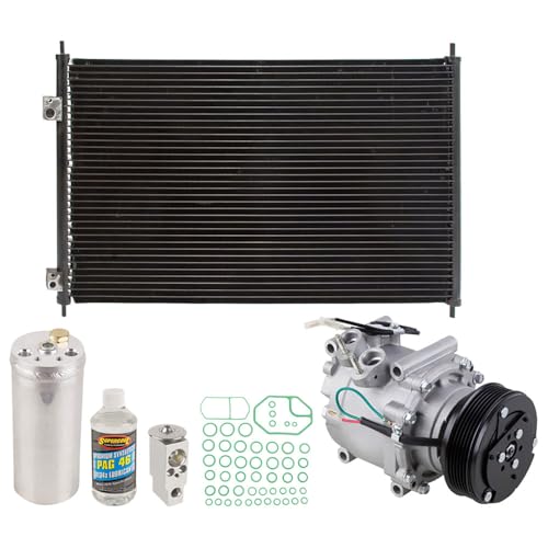 A/C Kit w/AC Compressor Condenser & Drier For 2001 Honda Civic - BuyAutoParts 60-82413CK New
