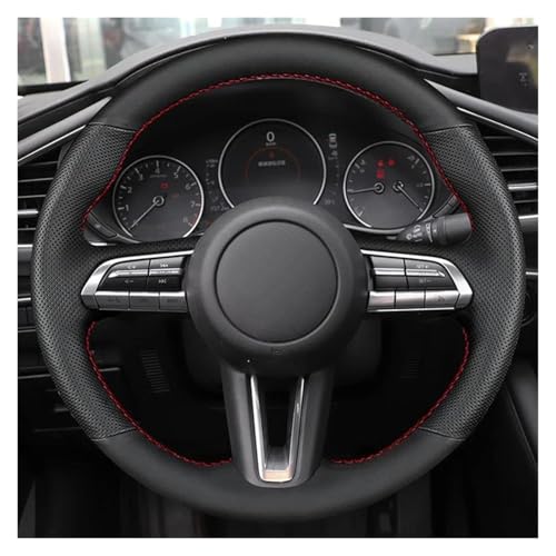 �ی�V�[���h �Ԃ̃X�e�A�����O�z�C�[���J�o�[ �ɓK������ �}�c�_ 3 �A�N�Z�� 2019 2020 2021 CX-30 MX-30 ������ �Ԃ̃X�e�A�����O�z�C�[���v���e�N�^�[�J�o�[(��,�X�^�C��2)