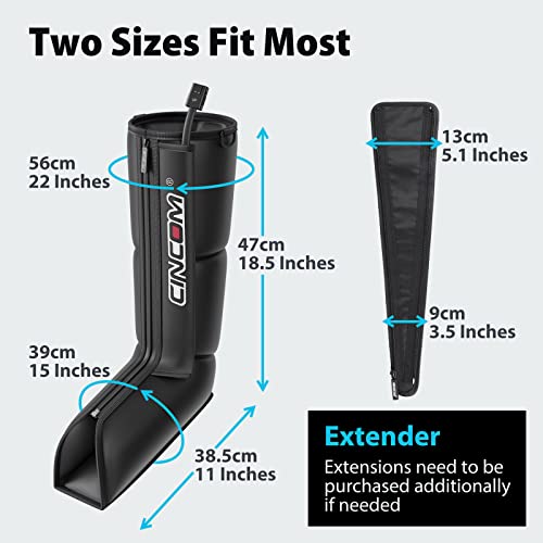 Cincom Air Compression Leg Recovery System - Professional Sequential Compression Device For Circulation And Swelling(Fsa Or Hsa Approved) #TOP6
