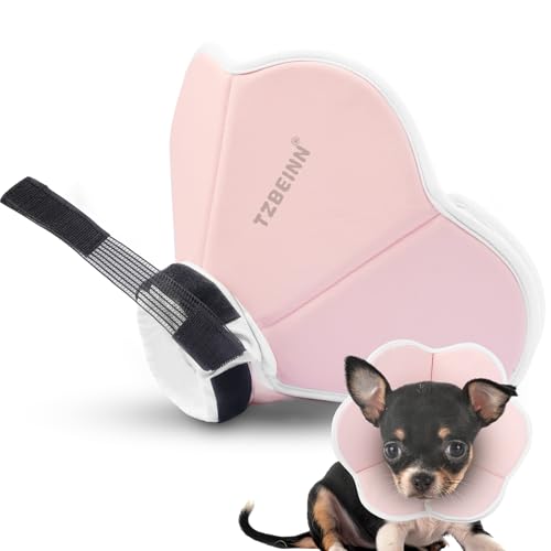 Soft Dog Cone Collar Alternative for Small Dogs(Puppy Yorkshire Puppy
