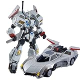 Hewidte Transformable Toy Robot Model IDW Comic Shape WT01 White Wannabe Drift Action Figure, 8.2 inches