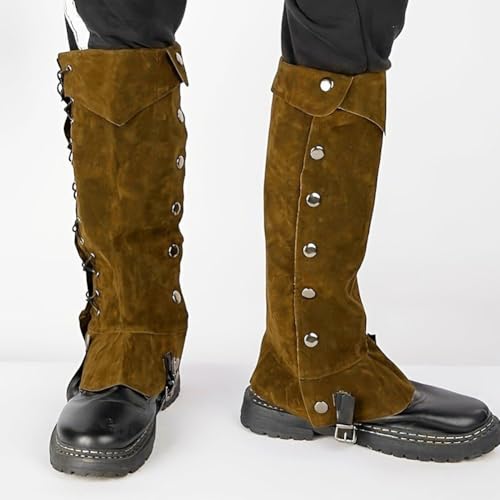 Bottes De Pirate Faciles à Imiter avec nos Couvre-bottes Médiévaux Ajustables - 5