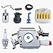 Haishine Carburetor Air Fuel Filter Line Intake Manifold Fit Husqvarna 340 345 346 XP 350 351 353 Chainsaw #503283208 Throttle Choke Rod