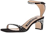 jewels Sergio Rossi Women\'s SR1 Heeled Sandal, Black, 40 Medium EU (10 US)