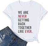 Country Music Shirt for Women Singer Fans Gift Tops Vintage Country Music T-Shirt Music Lovers Tee Concert Tshirt (S, White3)