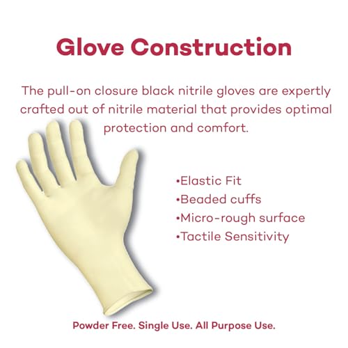 Image of Dealmed Disposable Latex Gloves - Medical Gloves, Multi-Layer, Size 6.5, 50 Pairs Per Box