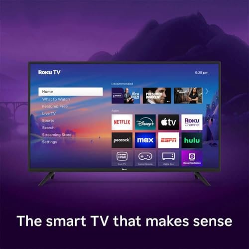Image of Roku 40BAKIT2 40 inch Class Full HD 1080p LED Smart TV Renewed WiFi Voice Remote OS Netflix Disney Plus Hulu YouTube H