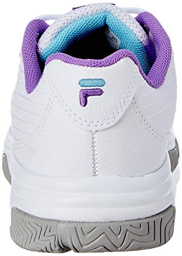 Tênis Grand Prix, Fila, Feminino, Branco/Azul/Lilás, 37