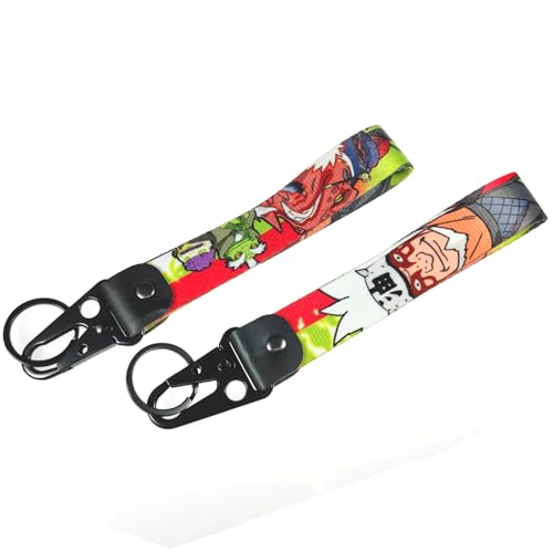 Image of 1Pack Anime Keychian,Japanese Culture Motorcycle & Auto Key Tags Jet Tag for Car Scooter Keys (AK-9-02-A)