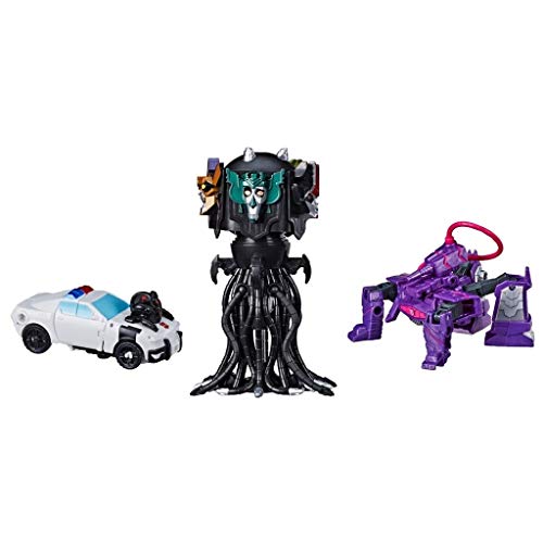 Transformers Cyberverse Battle for Cybertron Quintesson Invasion 3-Pack Judge, Shockwave, Prowl