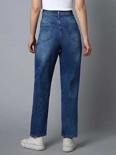 Image of HIGH Star Women's Regular Fit Mid Rise Jeans