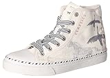 mustang cordjacke Verschluss: Synthetik MUSTANG Damen 1376-502 High Top Sneaker, weiß, 39 EU