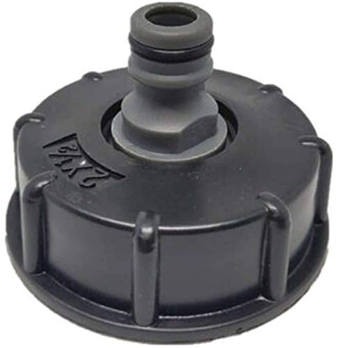 SERBATOIO ACQUA IBC S100x8 su S60x6 adattatore filettato spina valvole