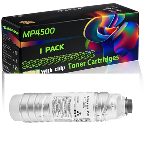 WZLAD MP4500 Compatible for Ricoh Toner Cartridges 841347 Aficio MP3500 MP4000B MP4002AD MP4002SP MP4500 MP5000B MP5002AD MP5002SP Printers, High Yield Alternatives Reliable Printing (Black)