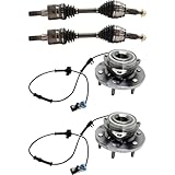 Replacement Front CV Half Shaft Axle Assembly fits Hummer H3 2006 (3.5L I5)