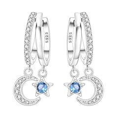 Double Star & Moon Earrings