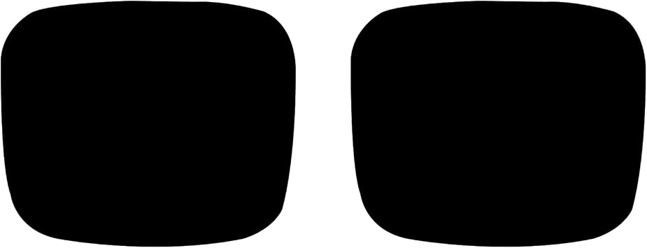 Pre-Cut Front Emblem Tint Compatible with Honda Ridgeline Sport, RTL, RTL-E, Black Edition 2021+ | Precision Cut Stretchable PPF Vinyl Overlay Cover Wrap Dark Smoke Pack of 2