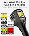 Handheld Thermal Imaging Camera, 25Hz Fast Refresh, TISR 240×240 Enhanced Display, -4°F to 1022°F, Temp Alarm, IP54 for Home & Industrial Use
