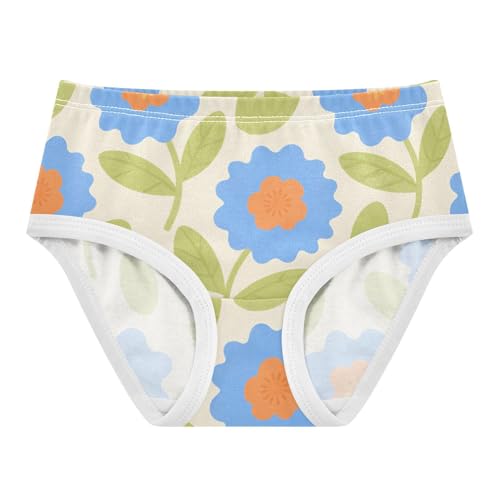 GuoChe Triangle Panties Soft Panties Toddler Cotton Underwear for Girls in Sizes 2T,3T, 4T, 5T, 6Y and 8Y