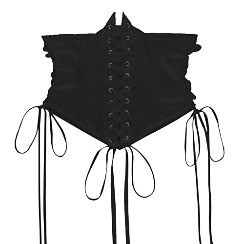 Tsmnzmu Elegant Corset Crop Top Women Lace Belted Bustier Cute Sexy Rave Outfit Women Clothes Pink Hollow Out Tops Medium #TOP1