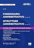 Concorso ASMEL 2026 Materie specifiche per Funzionario amministrativo (ex cat. D) Istruttore amministrativo (ex cat. C)