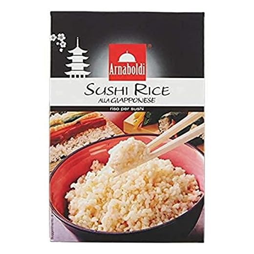 Arnaboldi Riso per Sushi alla Giapponese, Sushi Rice [1 Confezione da 500g]