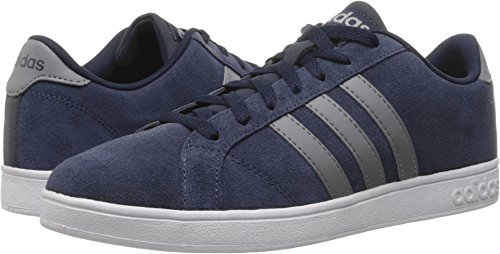 adidas Men's Baseline Fashion Sneakers, Collegiate Navy/Grey/White, ((9.5 M US)
