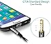 KINGTOP Headset Splitter, 3.5mm Headphone Mic Splitter Cable for Headset with Separate Stereo Audio & Microphone Jacks (Not for Dual Audio Jacks)