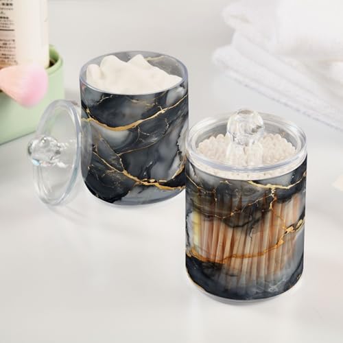 Recipiente de almacenamiento de baño estilo nórdico dorado 5