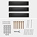 Geniqua Natural Walnut Wing Chun Wing Chun Dummy Adjustable Height Mook Yan Jong Practice Training IP Man Tripod Standing 3 Striking Pad