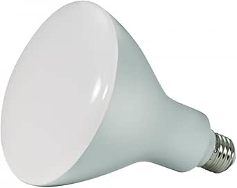 Satco S 9634 11.5 Watt; LED BR40; 2700K; 103 deg. Beam Angle; Medium Base; 120 Volt; Dimmable (12 LED Bulbs)