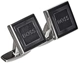 BOSS Herren Square Manschettenknöpfe, Black1, ONESI