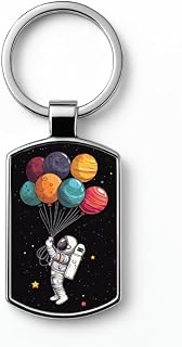 magical gifts Astronaut Keychain | Cartoon Space Explorer Key Ring for Car, Bike, Backpack & Purse | Key Holder & Gift for Kids
