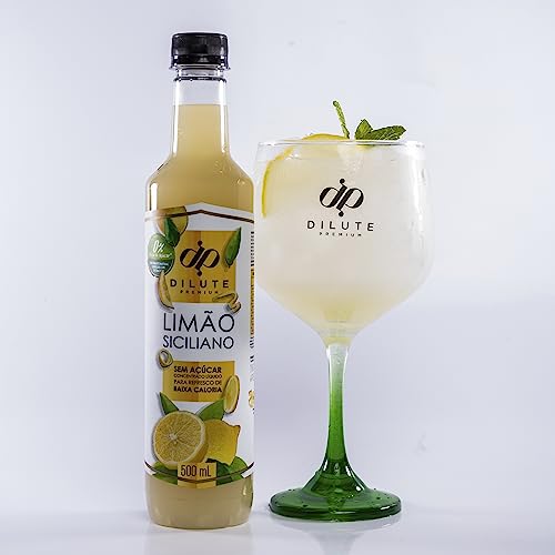 Dilute Xarope Limão S/ Açúcar Sabor Limão 500 Ml