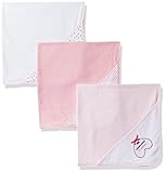 BON BEBE Baby Boys' Puppy Paws 3 Pack Bath Blanket Set