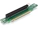 Produktbild Delock 89105 gewinkelt Riser PCI-Express Karte (16x Slot) für 48,3 cm (19 Zoll) Gehäuse